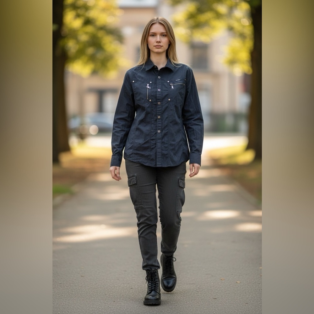 Dolce & Gabanna Classic Black Utility Shirt US XL